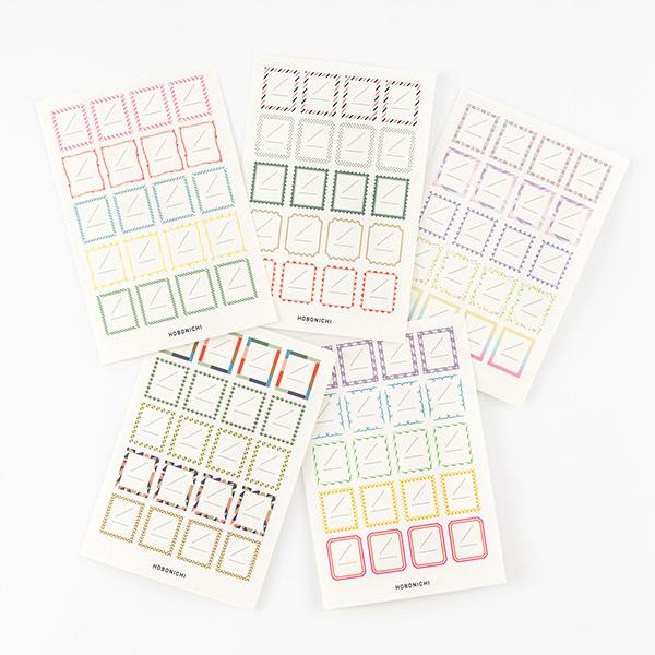 IN STOCK: 2024 Hobonichi Frame Date Stickers