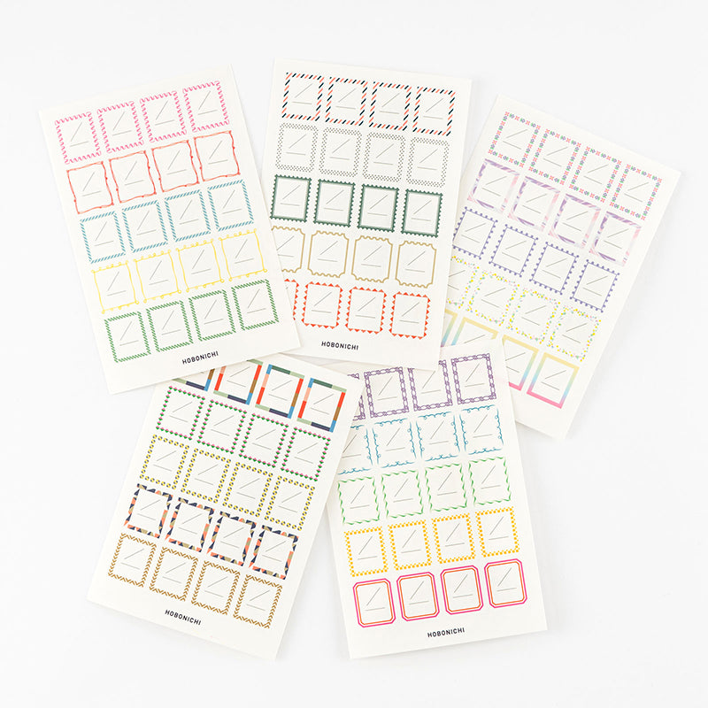 Hobonichi Accessories: Frame Stickers for Dates