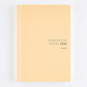 IN STOCK: 2024 Hobonichi Techo Cousin Book - A5 (Japanese ver.)