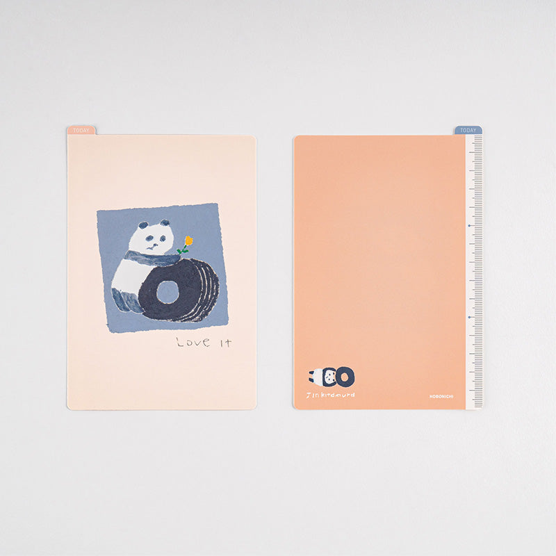2024 Hobonichi A6 Pencil Board - Jin Kitamura: Love It Panda