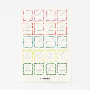 IN STOCK: 2024 Hobonichi Frame Date Stickers