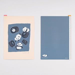 IN STOCK: 2024 Hobonichi A5 Pencil Board - Jin Kitamura: Love It Panda