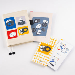 IN STOCK: 2024 Hobonichi A5 Pencil Board - Jin Kitamura: Love It Panda