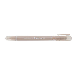 Rodeco Polka Dot Roller Pen - Beige