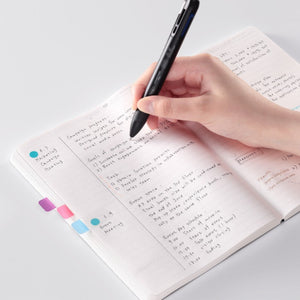Stalogy 365 Days Notebook A5 LINED - Black