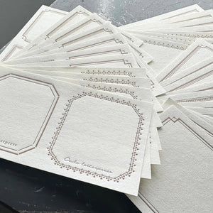 OEDA Letterpress Ltd Edition Sticker Label Set - SS002