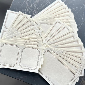 OEDA Letterpress Ltd Edition Sticker Label Set - SS002