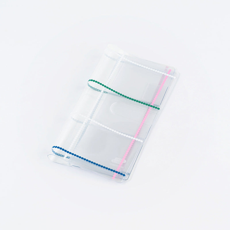 2027 Hobonichi Accessories: Yoshie Watanabe - Clear Cover for Weeks (Dotted Plaid)