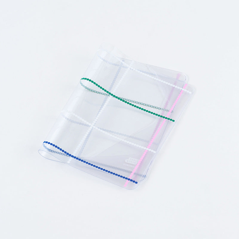 2027 Hobonichi Accessories: Yoshie Watanabe - Cover on Cover for A6 Size (Dotted Plaid)