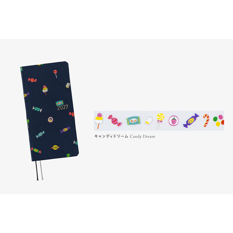 2027 Hobonichi Accessories: Plus x Hobonichi - Deco Rush (Candy Dream)