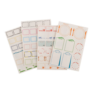 Hobonichi Accessories: Frame Stickers