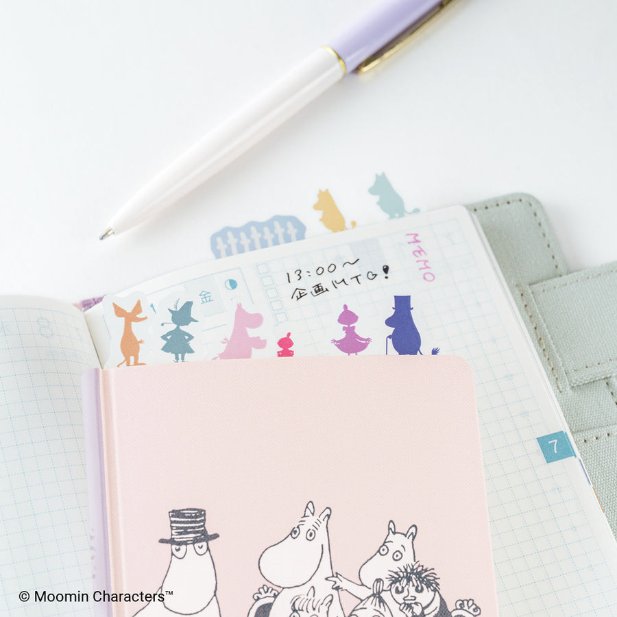 2027 Hobonichi Accessories: Moomin - Index Sticky Notes (Friends of Moominvalley)