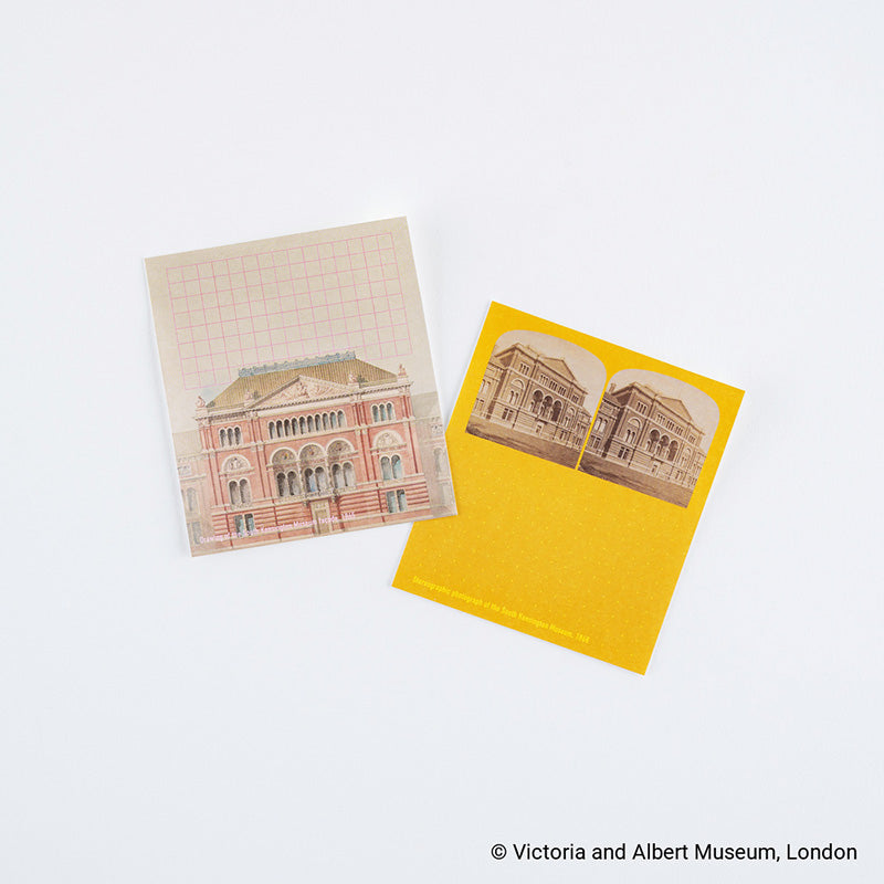 2027 Hobonichi Accessories: V&A Series - South Kensington Museum Sticky Notes