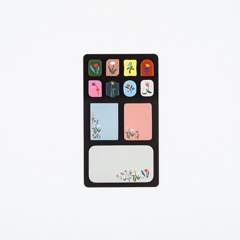 2027 Hobonichi Accessories: Yoshie Watanabe - Sticky Notes (Petit Bloom)