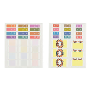 2026 Hobonichi Accessories: Index Stickers