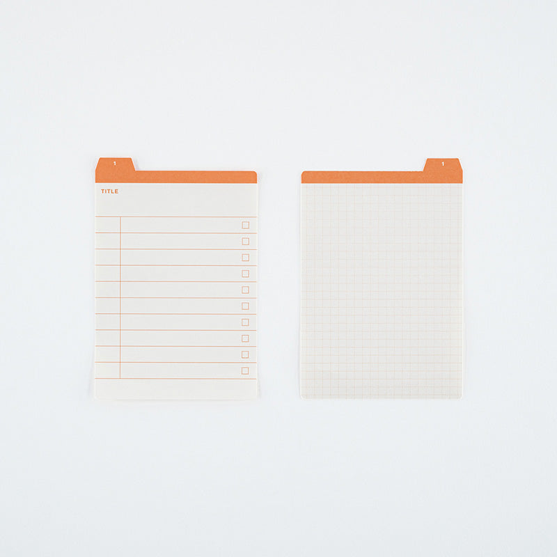 2027 Hobonichi Accessories: TSUKI no IRO - 12 Month Index Pockets