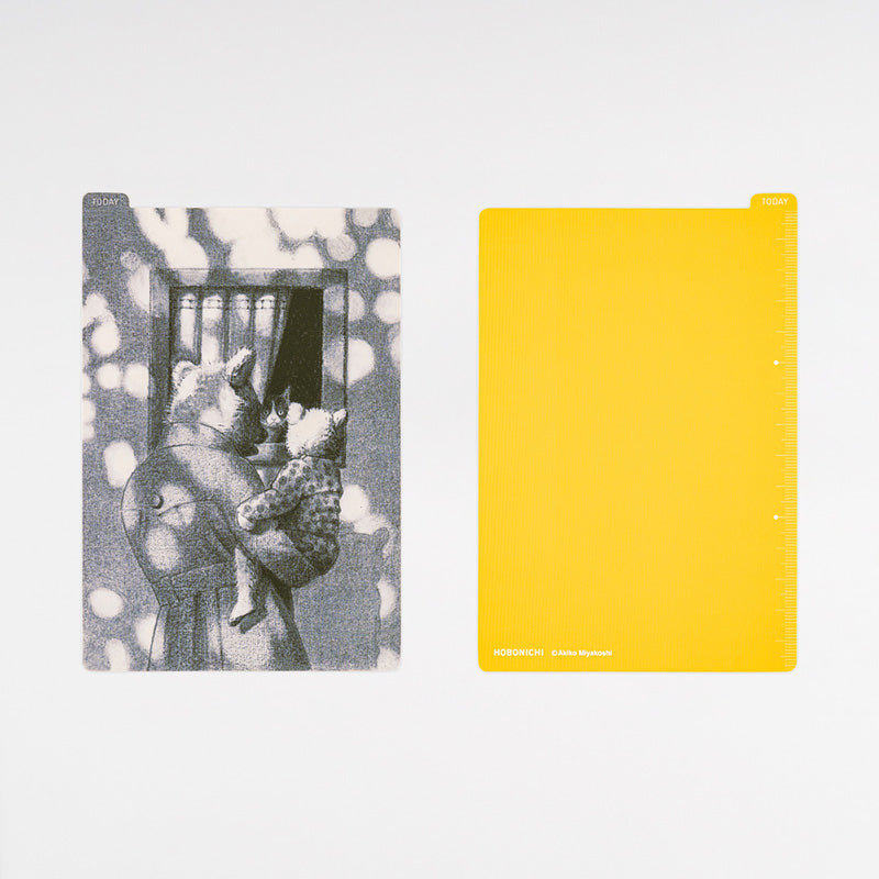 2027 Hobonichi Accessories: Akiko Miyakoshi - Hobonichi Pencil Board for A6 Size (Sunny Day)