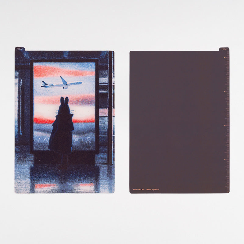 2027 Hobonichi Accessories: Akiko Miyakoshi - Hobonichi Pencil Board for A5 Size (In the Air)