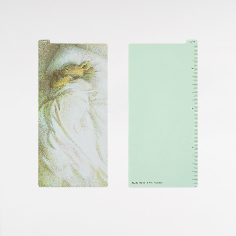 2027 Hobonichi Accessories: Akiko Miyakoshi - Hobonichi Pencil Board for Weeks (Lazy Morning)