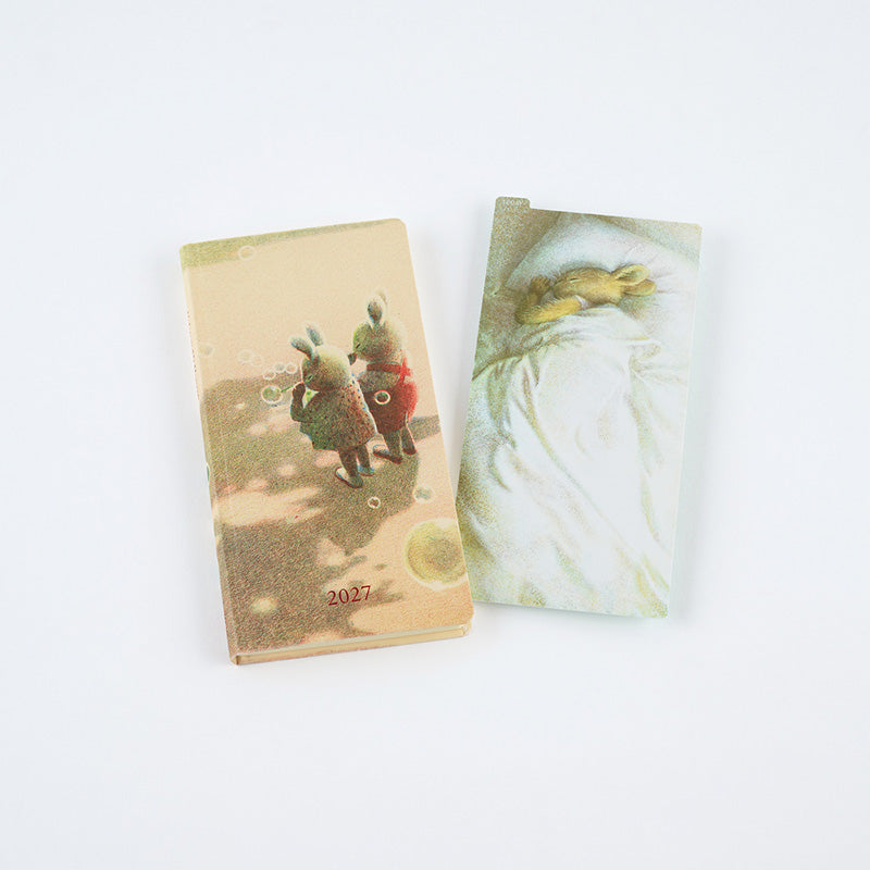 2027 Hobonichi Accessories: Akiko Miyakoshi - Hobonichi Pencil Board for Weeks (Lazy Morning)