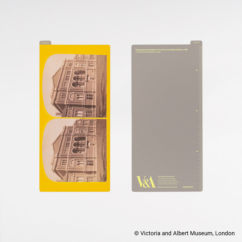 2027 Hobonichi Accessories: V&A Series - Hobonichi Pencil Board for Weeks (Museum Stereographic Photograph)