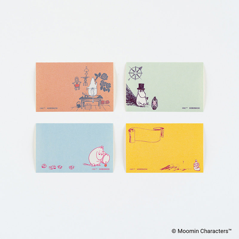 2027 Hobonichi Accessories: Moomin - Sticky Note Roll (Moomin Family’s Island Life)