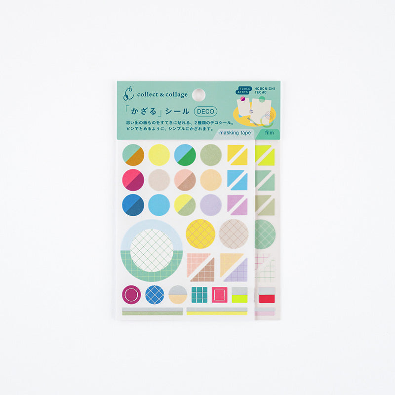 2027 Hobonichi Accessories: Collect & Collage - Collage Stickers (Deco)