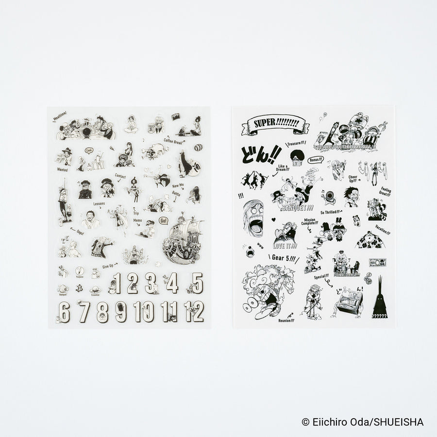PRE ORDER: 2027 Hobonichi ONE PIECE magazine: One Piece Sticker Set (Daily / SUPER!!!)