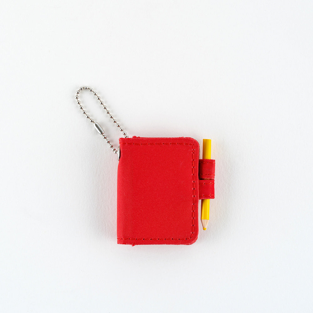 2027 Hobonichi Accessories: Hobonichi Techo Mini Keychain (Red)