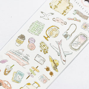Mind Wave Utakata Seal Sticker - 82015 Travel