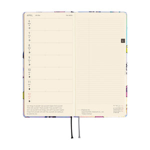 2026 Hobonichi Weeks: Candy Stripper - Random Dog & Cat (Aurora)