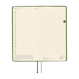 2026 Hobonichi Weeks: Colors - Antique Green
