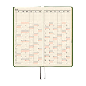 2026 Hobonichi Weeks: Colors - Antique Green