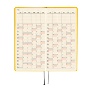 2026 Hobonichi Weeks: Colors - Full Moon Yellow