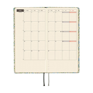 2026 Hobonichi Weeks: Liberty Fabrics - Sasha Kiora