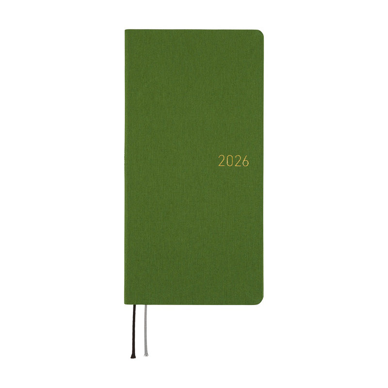 2026 Hobonichi Weeks MEGA: Colors - Antique Green