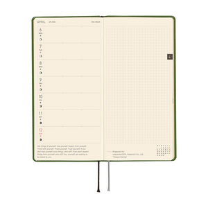 2026 Hobonichi Weeks MEGA: Colors - Antique Green