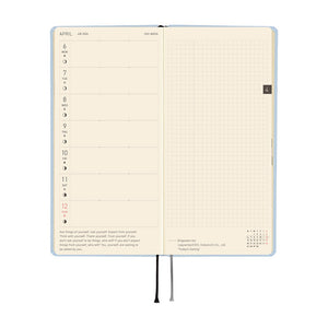 2026 Hobonichi Weeks MEGA: Colors - Sky Mist