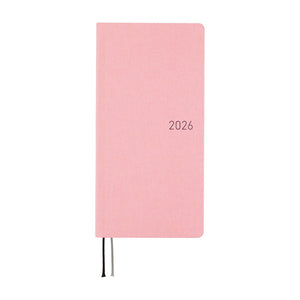 2026 Hobonichi Weeks MEGA: Colors - Strawberry Milk