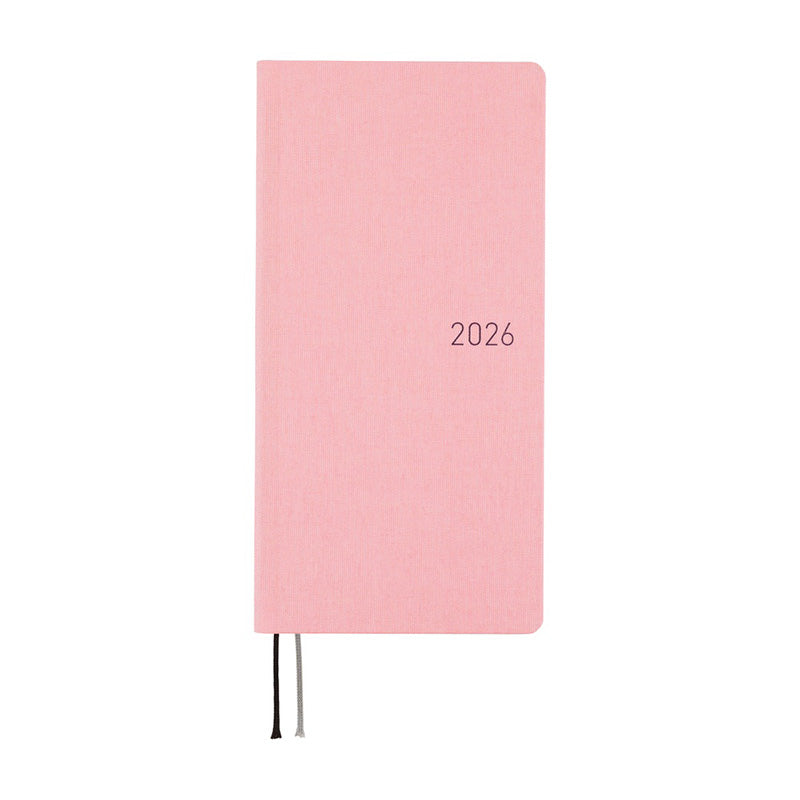 2026 Hobonichi Weeks MEGA: Colors - Strawberry Milk