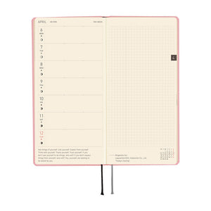 2026 Hobonichi Weeks MEGA: Colors - Strawberry Milk