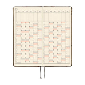 2026 Hobonichi Weeks MEGA: Bow & Tie - Galloping Horses