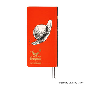 PRE ORDER 2026 Hobonichi Weeks: ONE PIECE magazine: Straw Hat Luffy (Red)