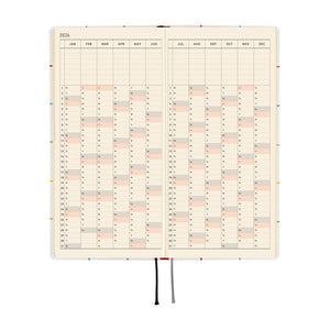 2026 Hobonichi Weeks: 100%ORANGE - Squirrel’s Moving Day