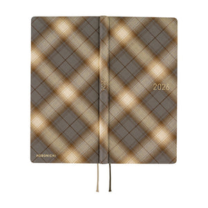 2026 Hobonichi Weeks: Shirt Fabric - Foggy Plaid