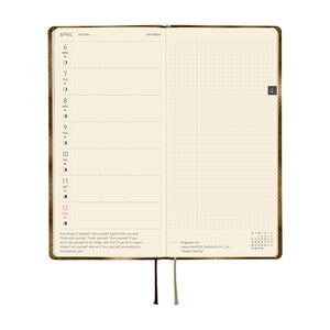 2026 Hobonichi Weeks: Shirt Fabric - Foggy Plaid