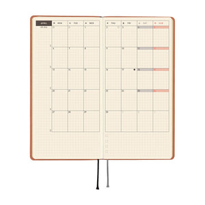 2026 Hobonichi Weeks: Smooth - Milk Cocoa