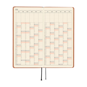 2026 Hobonichi Weeks: Smooth - Milk Cocoa