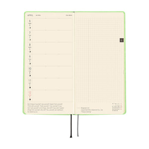 2026 Hobonichi Weeks: Smooth - Melon Sorbet