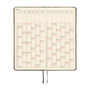 2026 Hobonichi Weeks: Bow & Tie - Galloping Horses